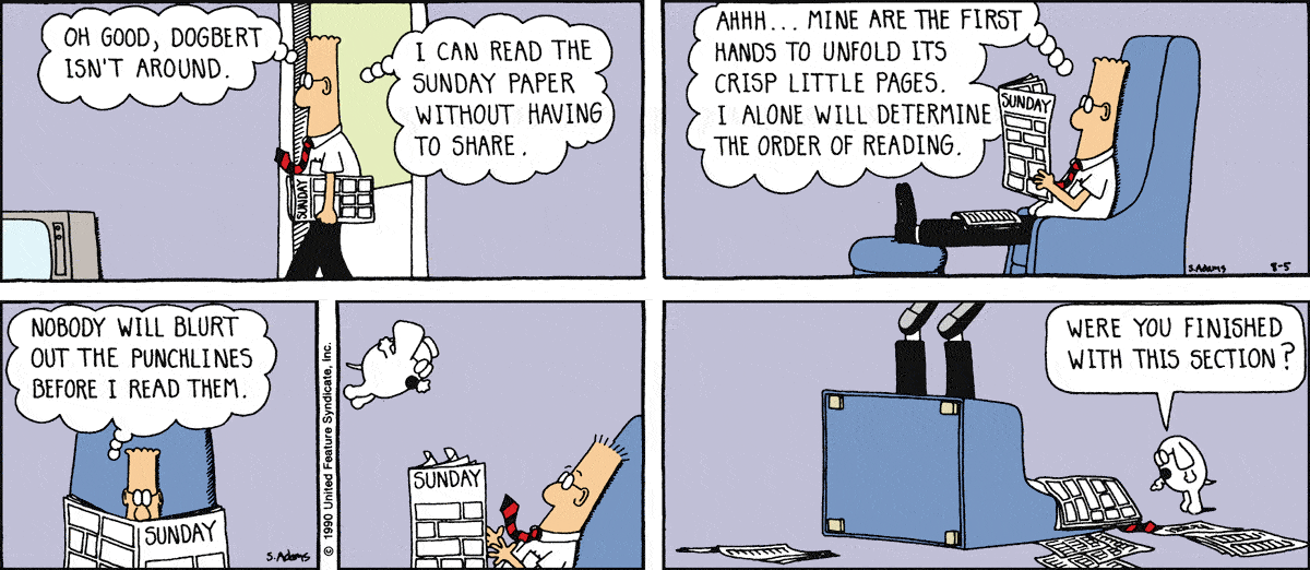 Dilbert Cartoon